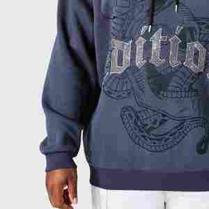 Sweat à capuche pour homme, best-seller, 100% coton, avec strass, uni, imprimé numérique, saison hivernale, nouvel article tendance - Product Image 5