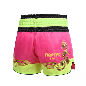 กางเกงขาสั้นมวยไทยสำหรับผู้ชายกางเกงขาสั้นชกมวย MMA แบบออกแบบได้เอง - Product Image 2