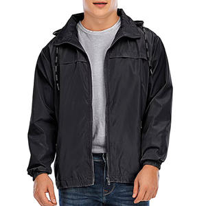 Veste de pluie d'hiver pour homme avec logo personnalisé, coupe-vent imperméable, fabricant OEM - Product Image 4