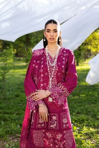 คอลเล็คชั่นผ้าไหมพิมพ์ลาย shalwar kameez เสื้อเชิ้ตอินเดียแขนยาวสำหรับผู้หญิงสไตล์ปากีสถาน - Product Image 2