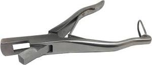 Alicates de muesca de orejas de animales en forma de H, instrumento veterinario de 6 pulgadas para marcar muescas de cerdo y ganado - Product Image 3