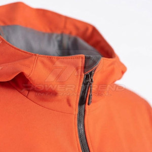 Warm <b>Fleece</b> <b>Lined</b> <b>Men</b> Winter Soft Winter Shell <b>Jacket</b> With Adjustable Cuffs Multiple Pockets For Cold Daily Wear And Travel - Product Image 4