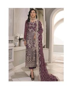 Femmes élégantes brodées pakistanaises Shalwar Kameez manches longues fête mariage costume Viscose soie rayonne pour d'autres Occasions - Product Image 6