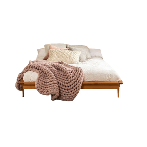 Meubles de chambre à coucher modernes, ensemble de lits king et queen size, type mélamine d'Indonésie, bois direct d'usine - Product Image 1