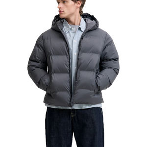 Winter Windbreaker Hot Sale Duck Puffer Brand <b>Quilted</b> Fleece Zipper Light <b>Weight</b> Bomber Jacket Stand Collar Closure All Colors - Product Image 2