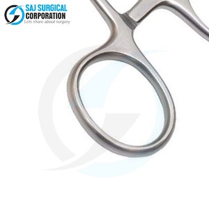 High Quality Manual Stainless Steel Needle <b>Holder</b> with Ratchet Design Durable Reusable for Secure Suturing General Surgical Use - Product Image 3