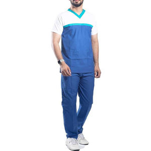 เสื้อโค้ทสำหรับโรงพยาบาลผ้าฝ้าย100% เสื้อโค้ทสำหรับใช้ในห้องปฏิบัติการระบายอากาศได้ดี - Product Image 2