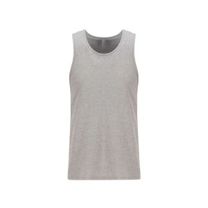 60% coton peigné filé à l'anneau 40% Polyester femmes dames débardeurs hommes filés à l'anneau hommes ourlet droit longue longueur débardeur - Product Image 4