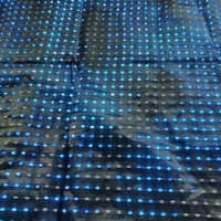Écran LED textile ultra-fin P25, écran souple pour l'extérieur, affichage de tapis magique, drone volant, écran transparent, affiche numérique