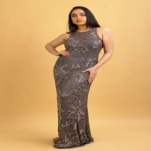 Women’s Grey <b>Long</b> Mermaid Evening Gown Super Design | Elegant Formal <b>Party</b> <b>Dress</b> <b>for</b> Night Events from Indian Supplier - Product Image 3