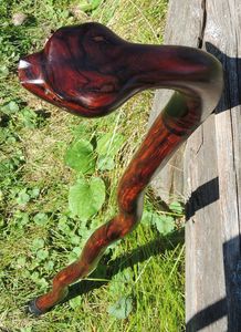 Canne en bois réglable à prix DRIVEN avec nœuds multiples Bâton de marche en bois solide pour les aînés par Standard International - Product Image 3