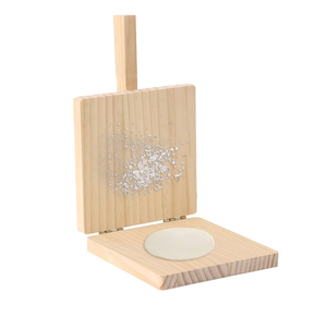 Prensatelas de madera al por mayor de fábrica, diseño de harina, prensa de tortilla de madera de grado alimenticio, prensa de tortilla Manual con venta - Product Image 1