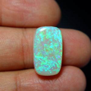 14.00 Carat Natural Australian Opal Cabochon Australian Green Fire Opal Crystal Opal <b>Loose</b> <b>Gemstone</b> Jewelry Making - Product Image 1