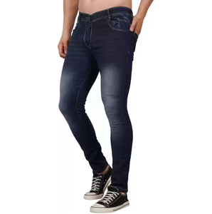 กางเกงยีนส์ลำลองสำหรับผู้ชาย, 2024ผ้าฝ้าย100% ระบายอากาศขนาดใหญ่พิเศษ - Product Image 3