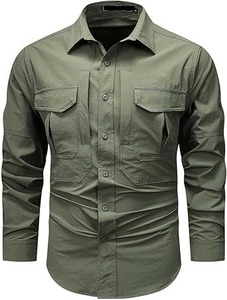 Premium Quality Top Selling Wholesale 100% Cotton Men Industrial Breathable Flame Resistant Work Wear <b>Welding</b> Work <b>Shirt</b> - Product Image 5