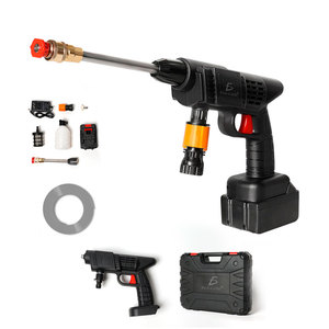 Portable Car Wash Pressure <b>Washer</b> Gun Cordless 200Bar Lithium Battery 1500W 1000W Power ABS Steel <b>Copper</b> PP for Cleaning Purpose - Product Image 4