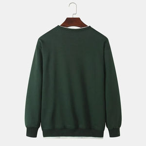 Sweat-shirts pour hommes en coton 100% de haute qualité, coton doux, respirant, sweat-shirt professionnel, sweat-shirt personnalisé pour hommes, couleur verte - Product Image 2