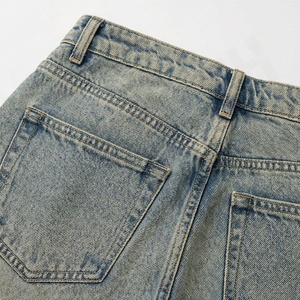 Pantalones Vaqueros de Pierna Ancha para Mujer, de Alta Calidad, Cómodos, de Mezclilla, Color Personalizado, Estilo Casual, Holgados - Product Image 5