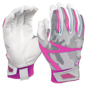 Gants de frappeur de baseball confortables personnalisables antidérapants et résistants à l'usure faits de gants en cuir respirant - Product Image 4