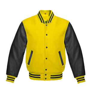 Chaquetas universitarias bordadas de la mejor calidad para hombres, venta al por mayor, la mejor chaqueta de béisbol universitaria de invierno para hombres - Product Image 2