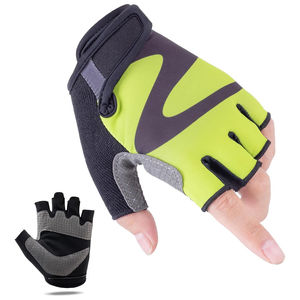 Gants de course unisexes avec rembourrage en gel supplémentaire pour le cyclisme et le vélo, gants d'entraînement en tissu doux avec une expérience de performance exceptionnelle - Product Image 1