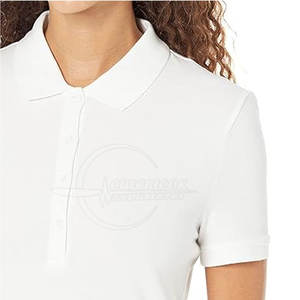Camiseta de polo de mujer a precio barato con logotipo personalizado al por mayor camisetas de mujer informales al mejor precio - Product Image 3