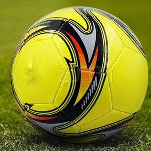 ลูกฟุตบอลสีพื้น ลูกฟุตบอลพิมพ์โลโก้ตามสั่ง ลูกฟุตบอลเย็บด้วยความร้อน ลูกฟุตบอลเย็บมือ - Product Image 5