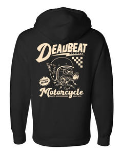 Sweat-shirts à capuche unisexes style streetwear, imprimé strass avant et arrière, coupe classique, manches en mélange coton-polyester, confort optimal - Product Image 1