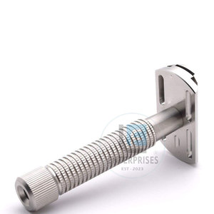 Vente flash, MOQ faible, rasoirs de sécurité unisexes en acier inoxydable de haute qualité, durables - Product Image 2