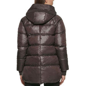 Chaquetas de Invierno para Hombre, Chaqueta Acolchada Cálida para Hombre, Impermeable, con Capucha, Abrigo de Plumón, Chaqueta de Burbuja Gruesa a Prueba de Viento para Exteriores, Moda para Mujer - Product Image 3