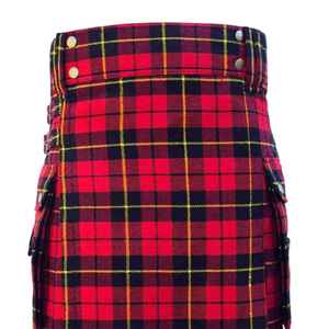 Offre Spéciale personnalisé toutes les couleurs hommes et femmes moderne écossais Tartan Kilts tissu de laine de qualité supérieure vêtements traditionnels - Product Image 4