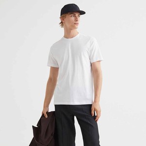 Camiseta de algodón 100% de alta calidad, ropa Unisex, ropa de calle, camiseta de gran tamaño, camiseta de secado rápido con cuello redondo de Hip Hop para hombres - Product Image 5