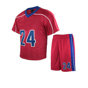 Uniforme Deportivo de Lacrosse, Tela de Poliéster de Alta Densidad, Compradores Europeos, Conjunto de Uniforme de Lacrosse, Tela de Poliéster Flexible, Mercado Estadounidense - Product Image 3