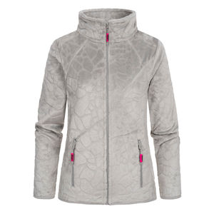 Veste polaire zippée élégante pour femme en sherpa, polaire polaire, laine et polyester, avec broderie de logo personnalisée, respirante, pour l'hiver - Product Image 5