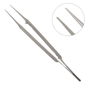 Micro tejido alicates STR diamante fino 18cm conjunto dental instrumentos quirúrgicos - Product Image 1