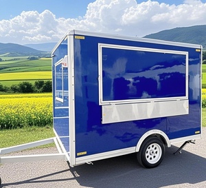 Remolque de comida remolcable para catering móvil, cocina personalizada, 4 ruedas, 220V/380V, 75km de larga distancia para eventos al aire libre, Exportación al por mayor - Product Image 2