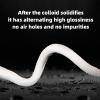 Mastic silicone acétique à séchage rapide, colle acide étanche pour l'étanchéité des joints de fenêtres, salles de bain et cuisines, fourniture directe usine OEM