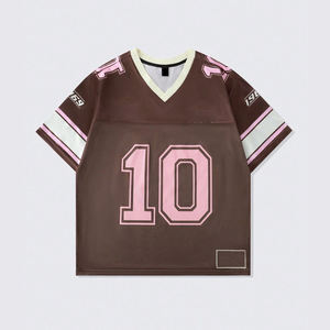 เสื้อเจอร์ซีย์ตาข่ายพิมพ์ลายแบบซับลิเมชันสำหรับใส่ได้ทั้งชายและหญิงเสื้อแฟชั่นแนวสตรีทเสื้อสำหรับแฟนบอล - Product Image 4