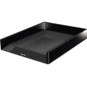 Bandeja para Cartas Leitz Duo Color DIN A4/DIN C4 de Poliestireno Negro/Gris, Bandeja para Archivos Premium - Product Image 1