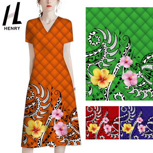 Tissus personnalisés en rayonne de haute qualité nouveau style mexicain palmiers tissus imprimés botaniques pour vêtements - Product Image 2