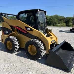 CAT 272C Ruedas Skid Steers Pintura original, cabina cerrada de fábrica con calor, aire frío para la comodidad de los operadores y fácil operación - Product Image 3