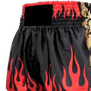 Short de compression MMA personnalisé de haute qualité pour hommes Shorts de boxe de style décontracté à impression numérique en toile solide au design par sublimation - Product Image 5