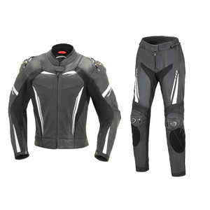 Combinaison de moto de course unisexe en cuir imperméable, coupe-vent et respirante, grande taille, service OEM, fabrication en usine - Product Image 1