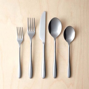 Acier inoxydable poli métal long plat poignée de styliste cuillère soupe salade service café cuillère de serveur ensemble - Product Image 4