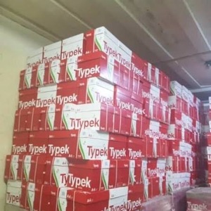 Papel de Copia Blanco Tipo A4 Barato, Papel Bond de Alta Calidad de 70g, 75gsm, 80g, Papel para Copiadora Tipo A4/A3/Tamaño Carta para el Mercado Africano - Product Image 1