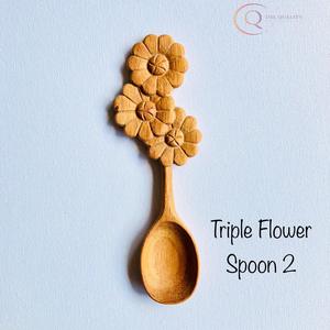 Ensemble de couverts en bois jetables écologiques et élégants avec finition mate, compatibles lave-vaisselle, design minimaliste - Product Image 6