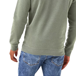 Por encargo superventas último estilo hombres media cremallera pulóver sudadera 100% algodón otoño directo de fábrica suministro nuevo diseño - Product Image 5