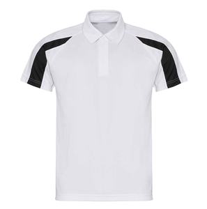 Polo de sport bicolore pour homme adulte, T-shirt polo de sport uni à manches courtes avec empiècements latéraux, MADE BY HI 2026 - Product Image 3