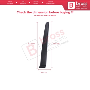 BDP877 Front Left <b>Door</b> Pillar <b>Trim</b> Moulding 7N11N20899AA for Fusion Europe - Product Image 6