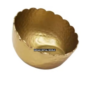 <b>Marvelous</b> Design Home Kitchen Dining Ware Chocolate Serving Bowl Dessert Holder High Quality Metal Bowl In Cheapest Price - Product Image 5